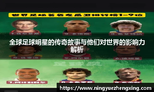 全球足球明星的传奇故事与他们对世界的影响力解析